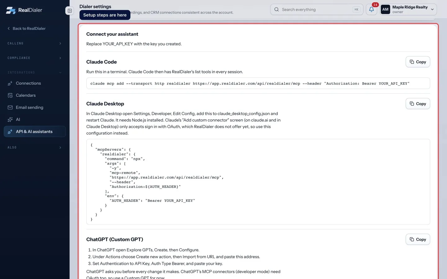 Connect Claude or ChatGPT to your lists: Setup steps are here