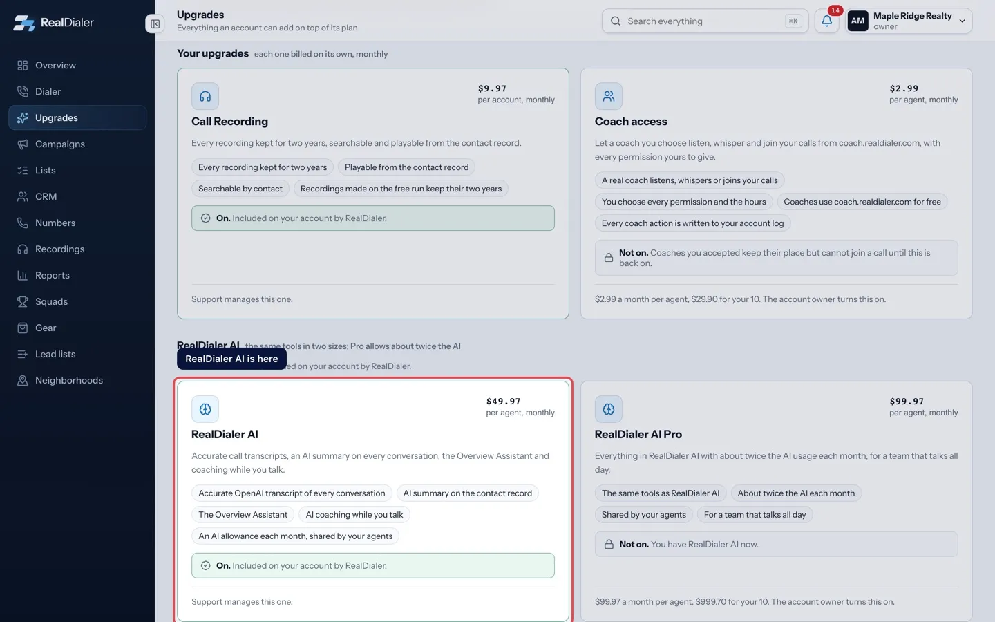 The RealDialer AI upgrade: RealDialer AI is here